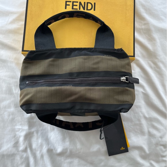 SOLD Authentic FENDI Zucca Mini Bag - Picture 8 of 15